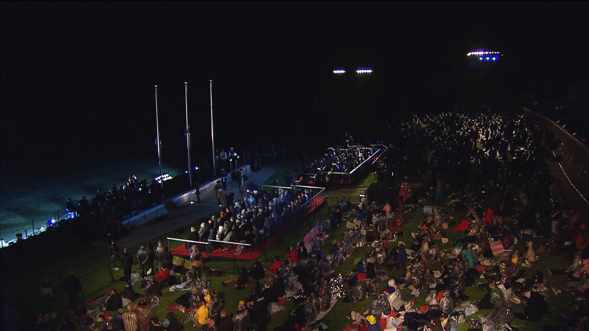 The Anzac Day dawn service at Gallipoli, April 25, 2023.