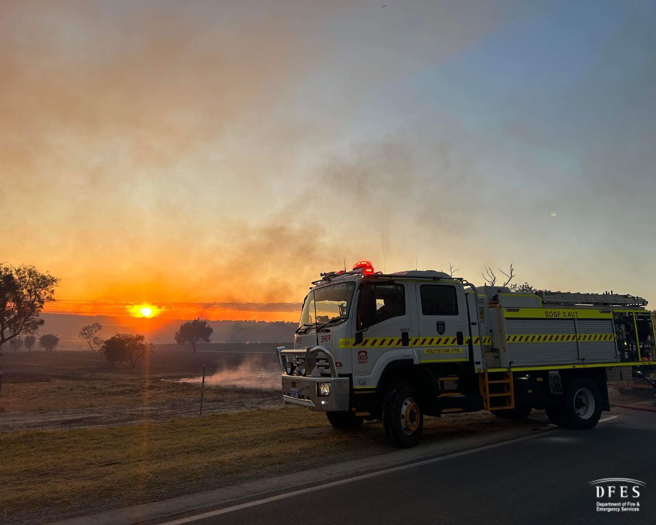 Perth bushfire