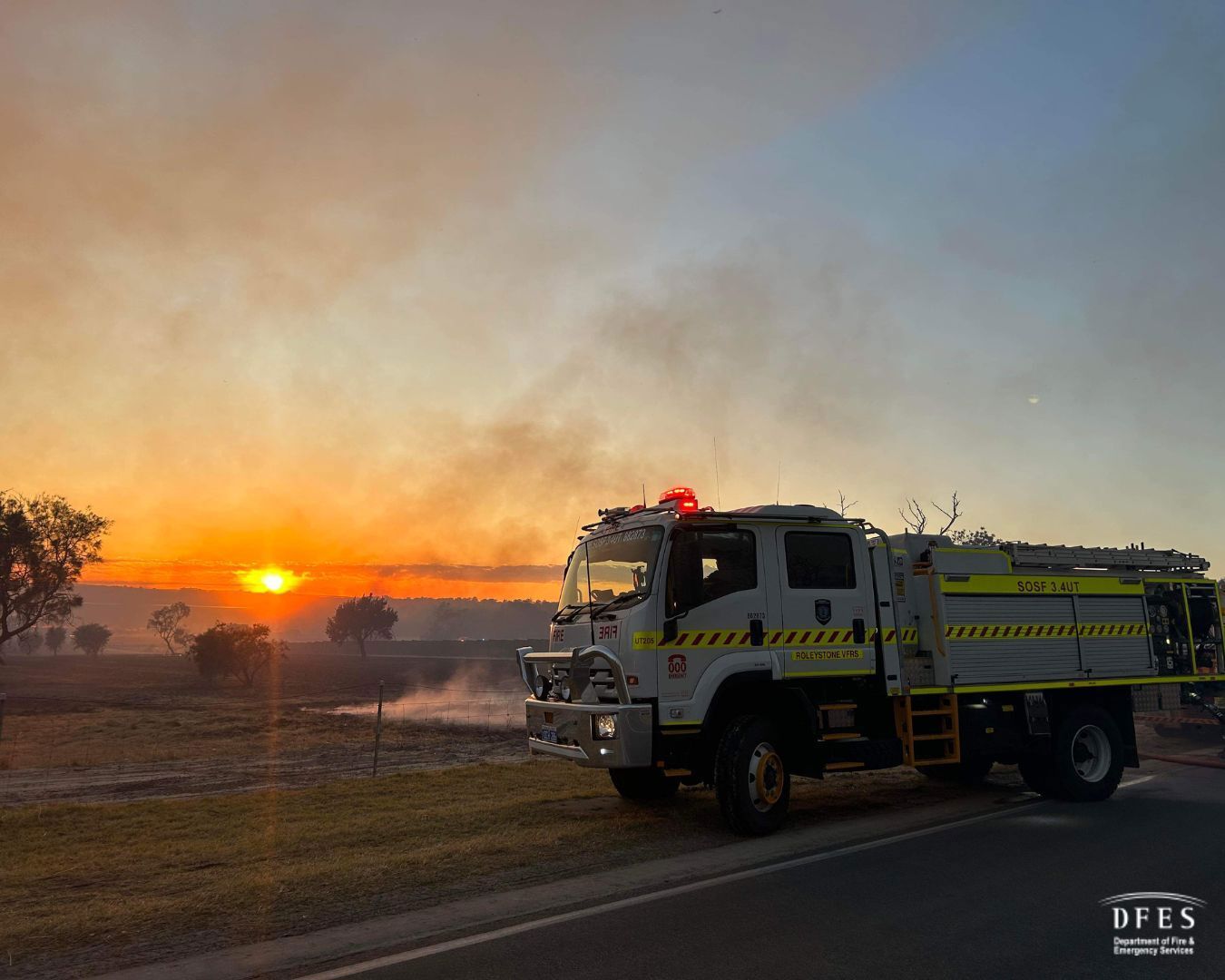 Perth bushfire