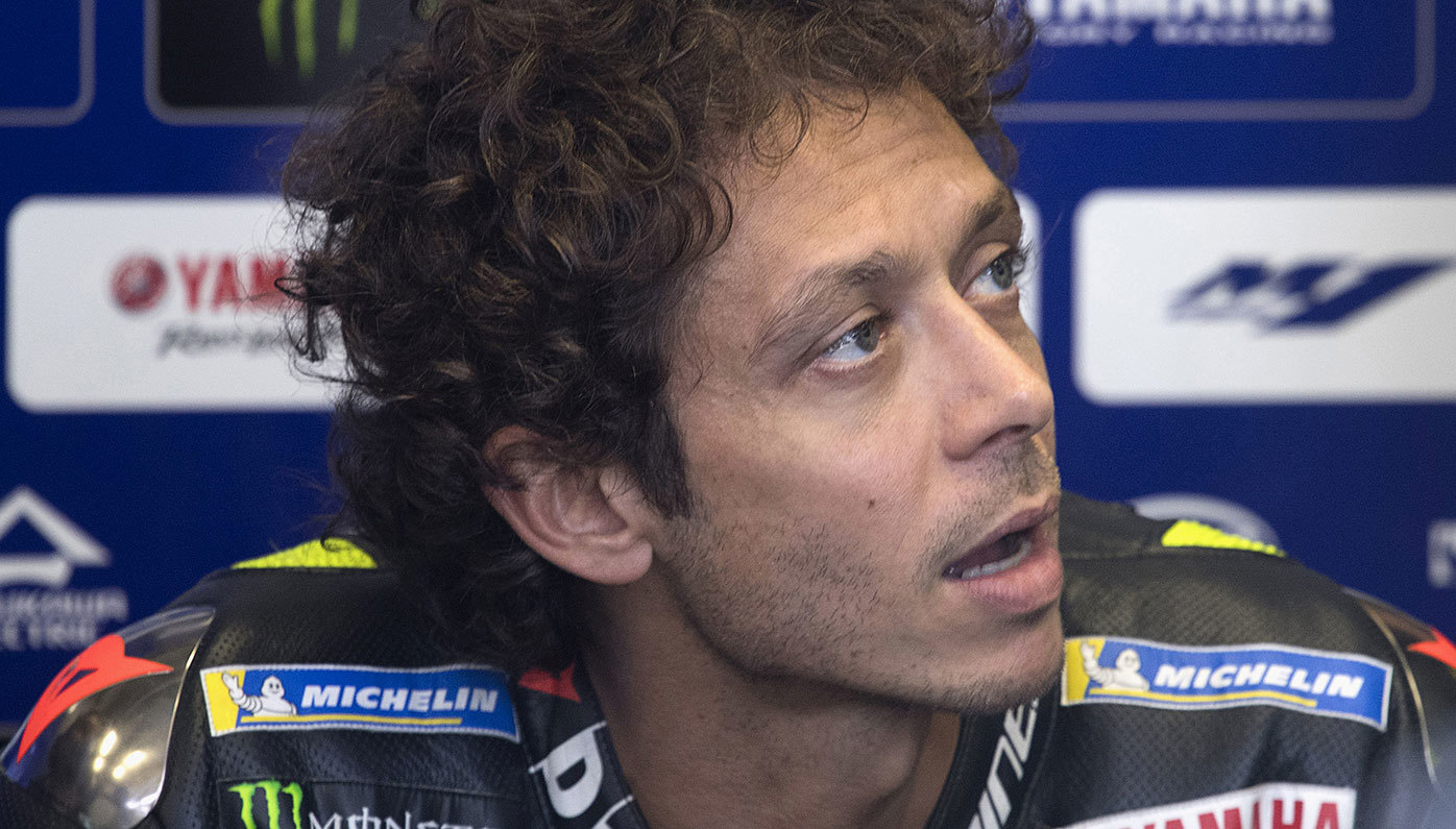 World champion Valentino Rossi.