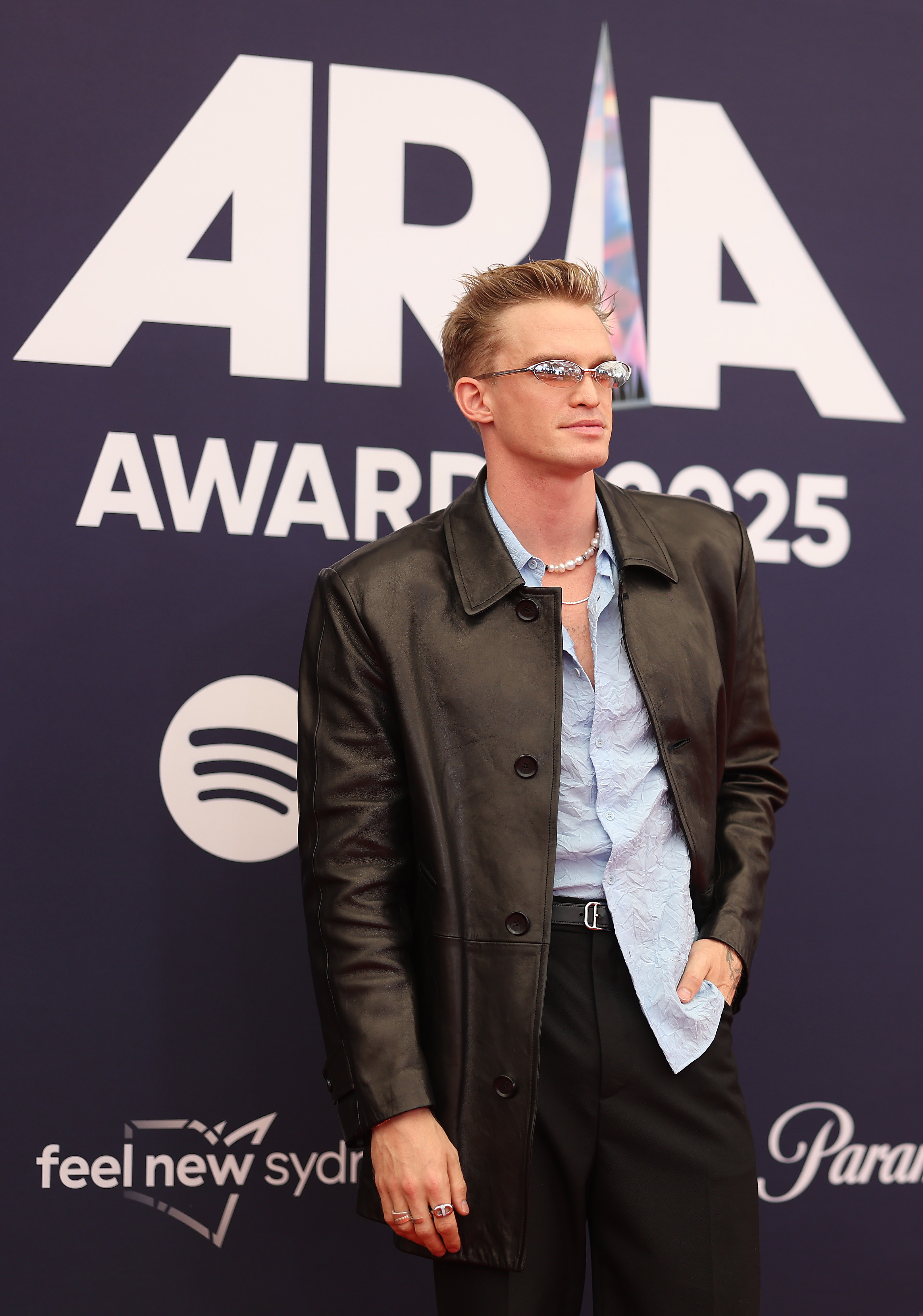 Cody Simpson attends the 2025 ARIA Awards at Hordern Pavilion at Hordern Pavilion on November 19, 2025 in Sydney, Australia.