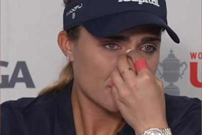 An emotional Lexi Thompson reveals why she is retiring at 29.