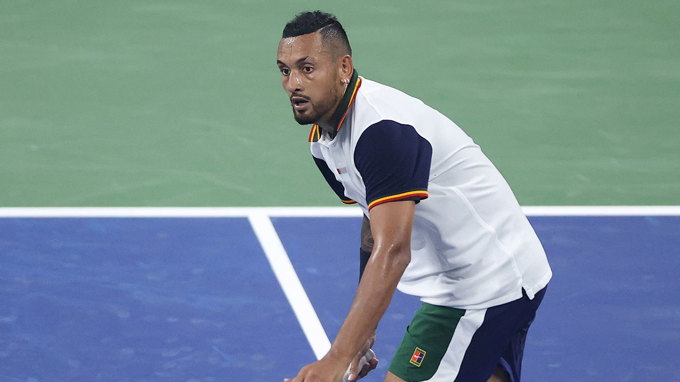 Nick Kyrgios of Australia 