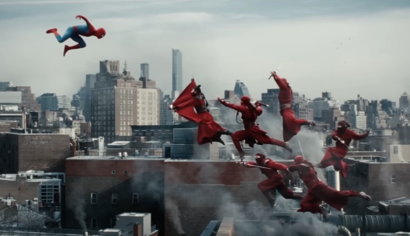 Tom Holland as Spider-Man