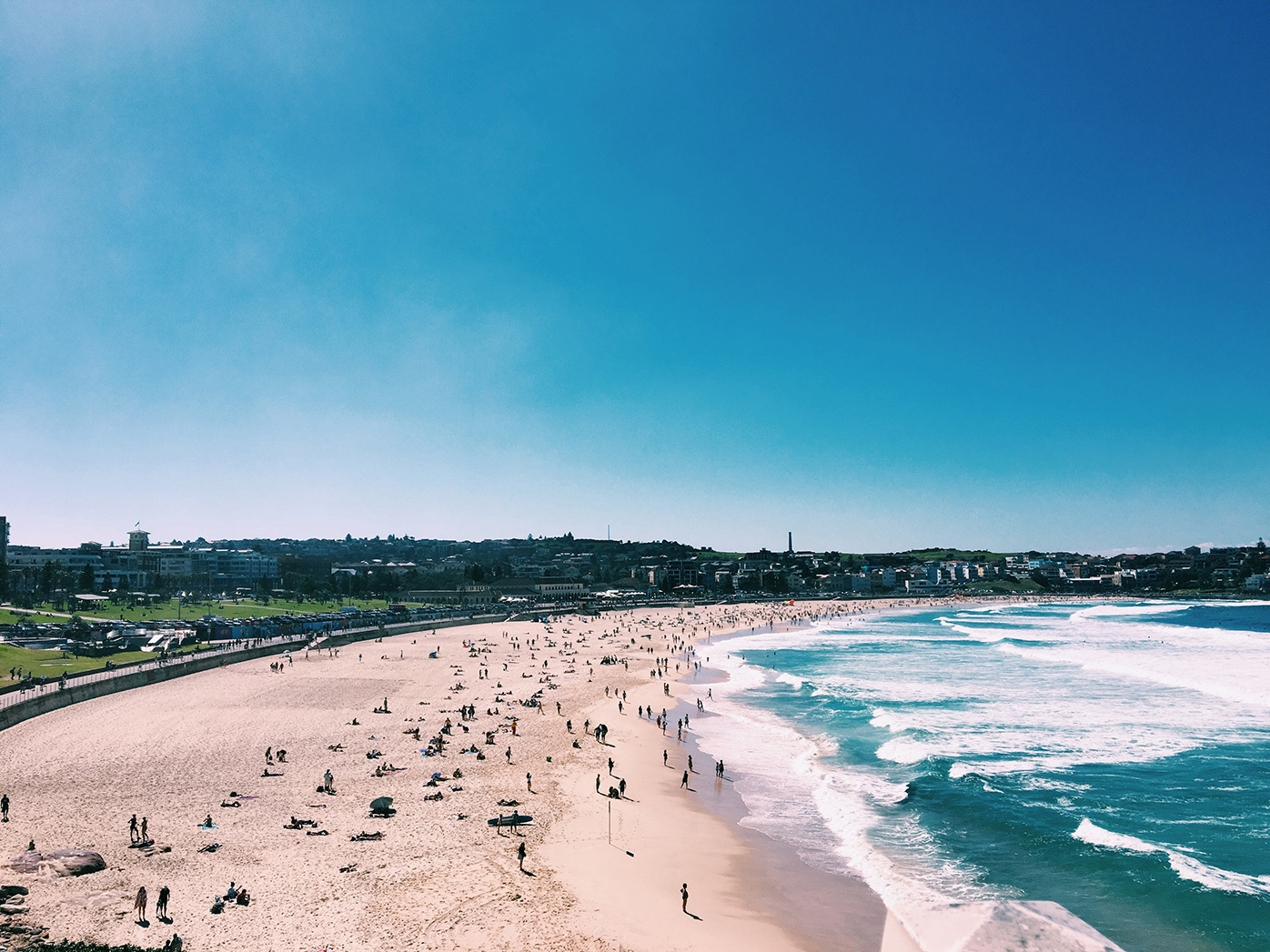 2. Bondi Beach, Sydney, Australia - 1,776 pictures per metre