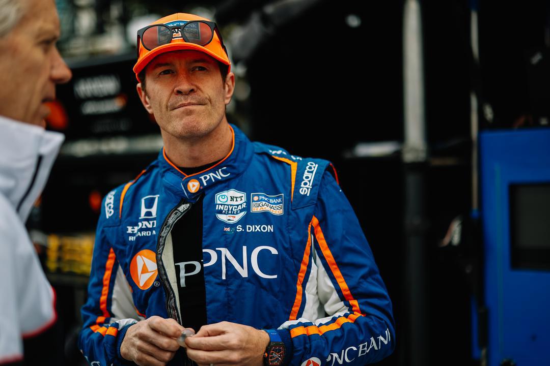 Scott Dixon came into the third round of the series third in the points.