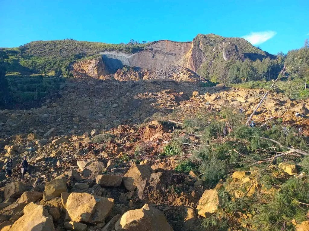 PNG landslide