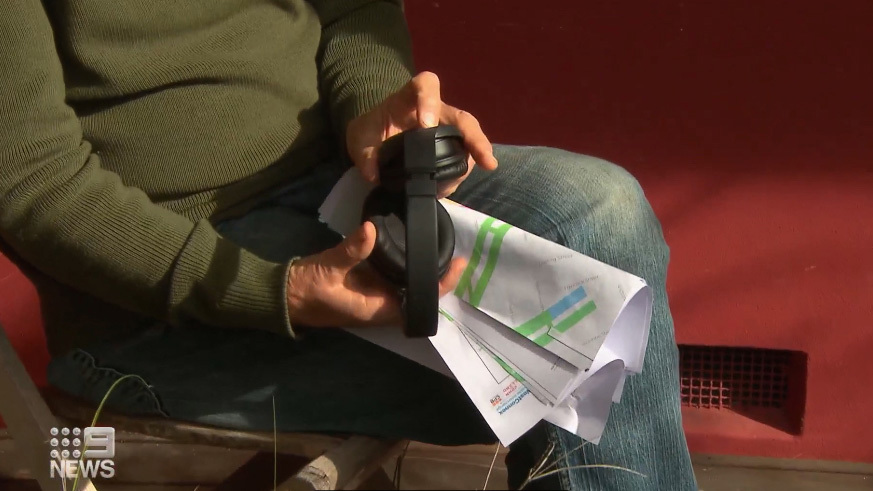 Sydney residents who complained about the noise from the building of a new road were sent $600 headphones.