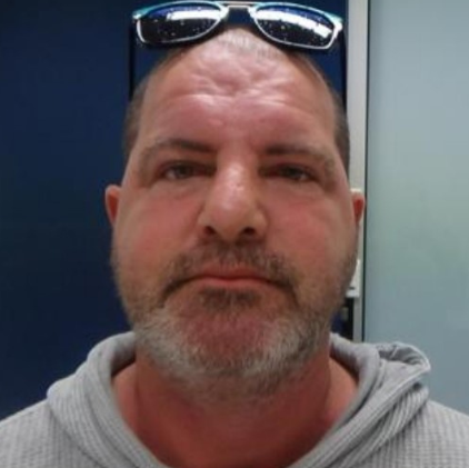 Allan Hopkins, 44, is wanted for serious sexual offending involving a child under the age of 18 years. 