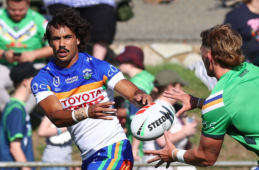 Daine Laurie in action.