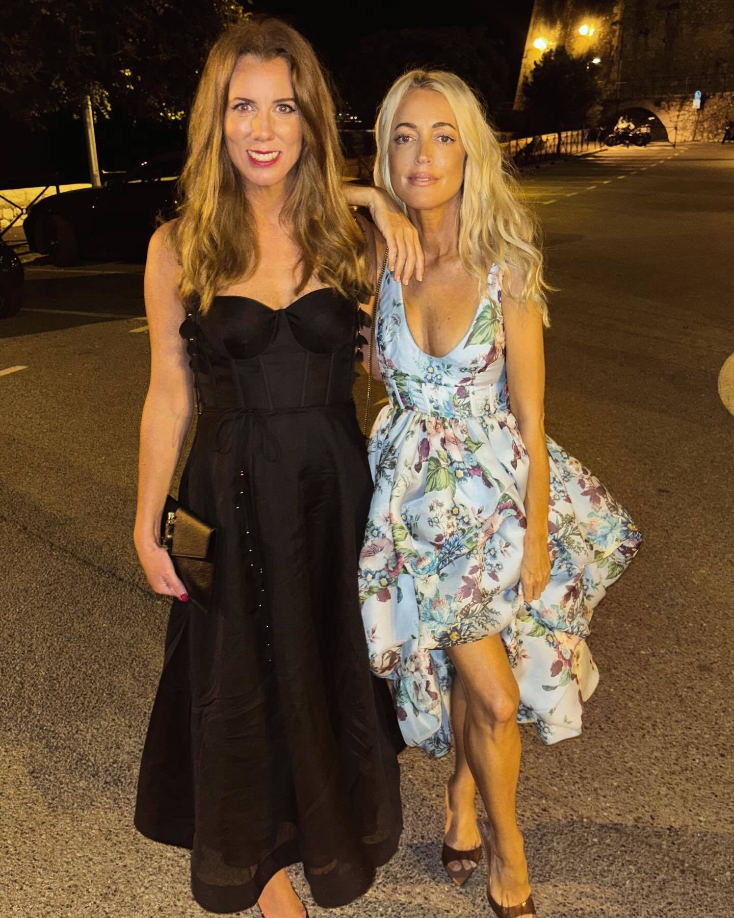 Gemma O'Neill and Jackie O attend wedding in France