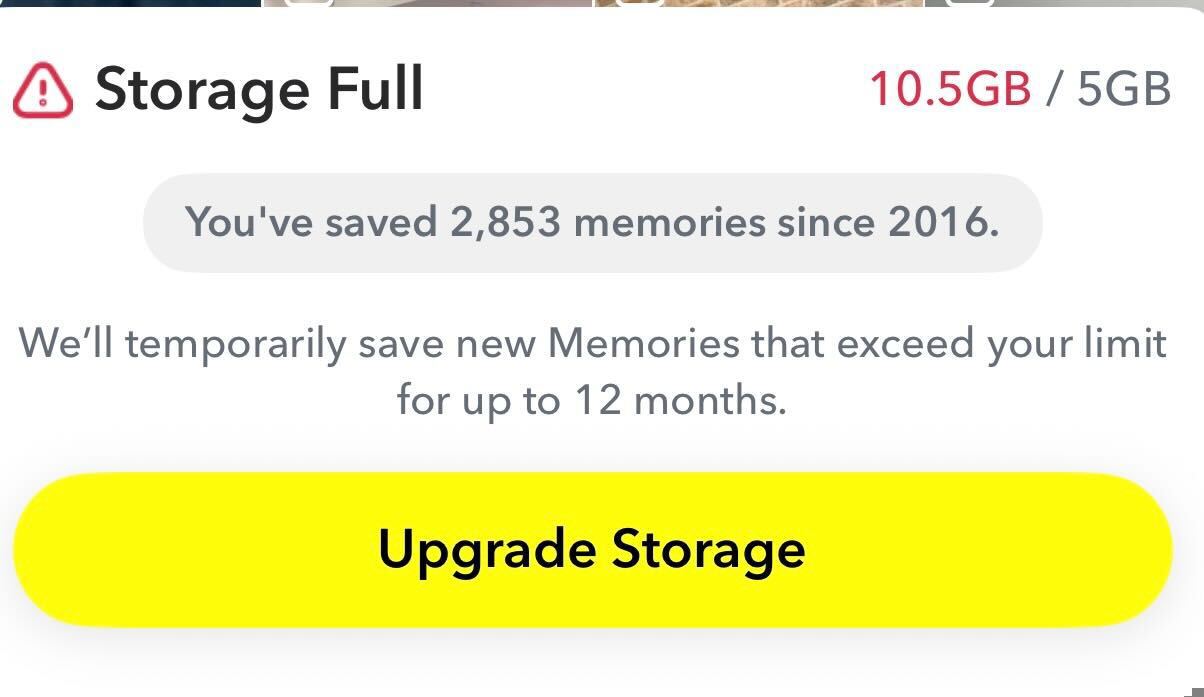 S﻿napchat has begun charging users up to $15.99 a month to keep their memories saved on their accounts, admitting it is never easy to start paying service that was previously free. 