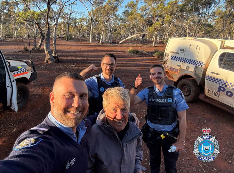 An experienced hiker has been rescued after he went missing in Western Australia's ﻿Helena and Aurora Ranges Conservation Park. 