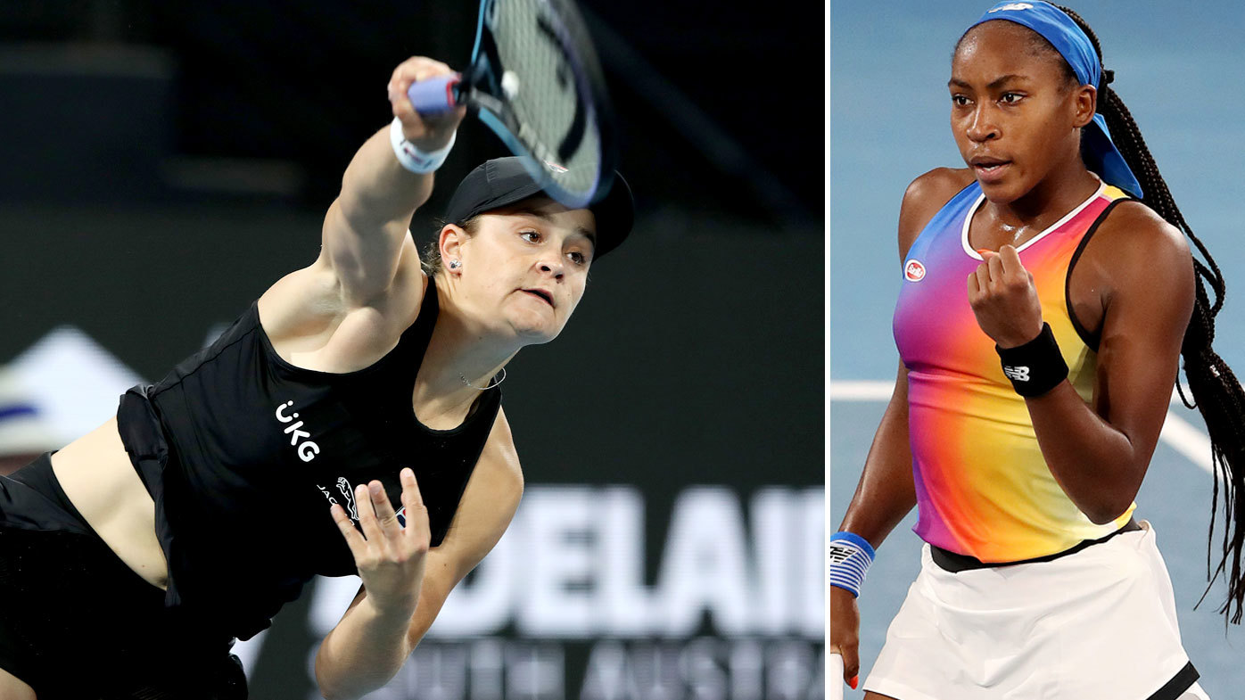 Ash Barty vs Coco Gauff highlights 2022 Adelaide International results