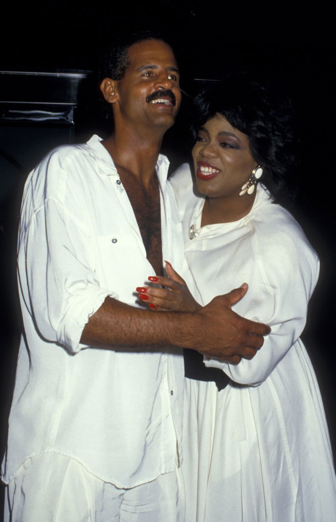 Oprah Winfrey and Steadman Graham sighted on June 30, 1987 at Stringfellow's in New York City.  