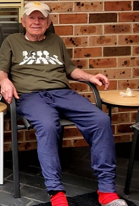 The wife of a 79-year old man with Alzheimer's missing in dense bushland Sydney's north for more than two days ﻿has made an emotional appeal for help.Police are spending a third day searching for Ronald Weaver, who was last seen on Woolcott Avenue, Wahroonga, at 10am on Tuesday. 