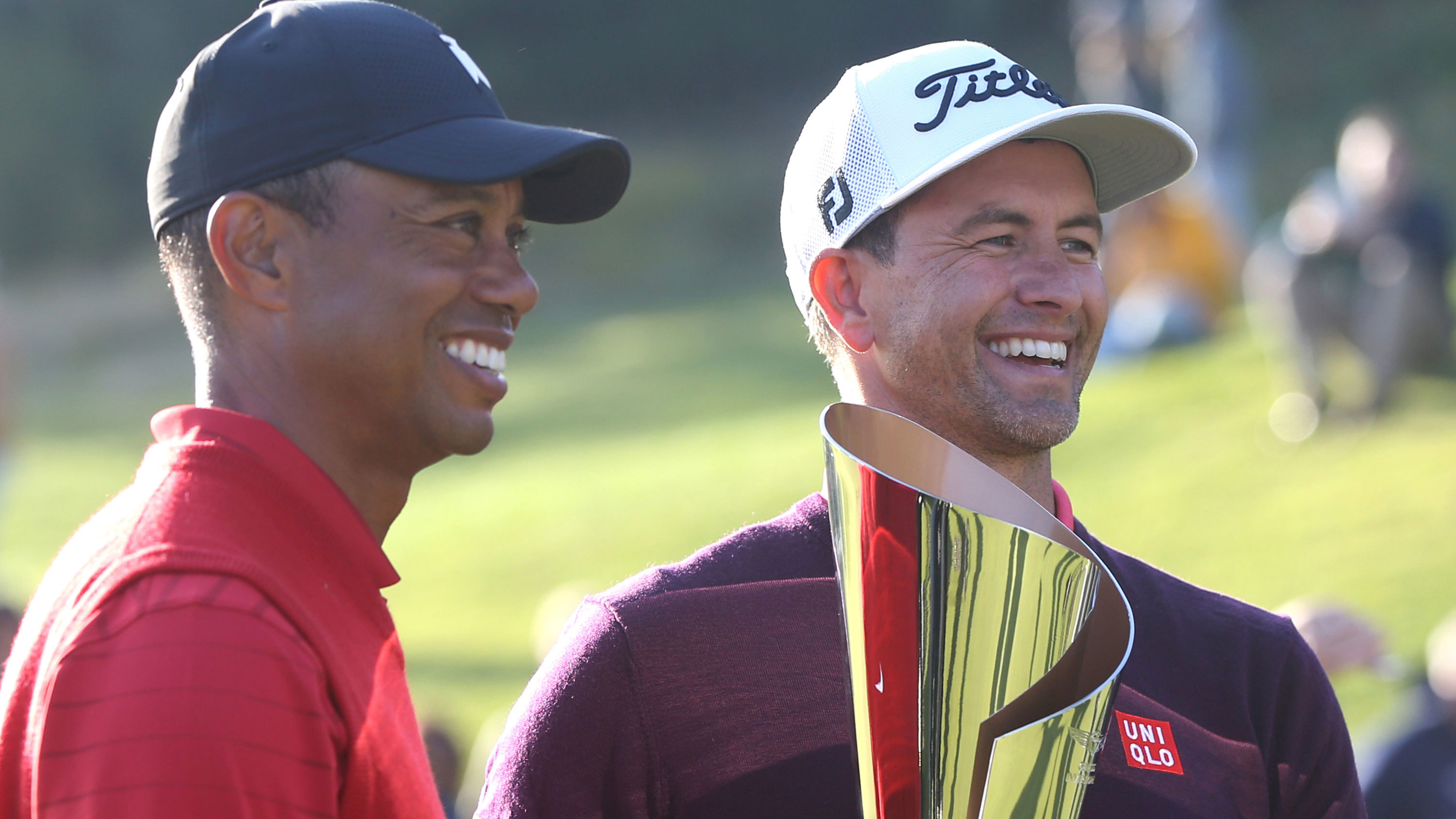 Tiger Woods and Adam Scott are among the most successful prizemoney winners on golf's PGA Tour.