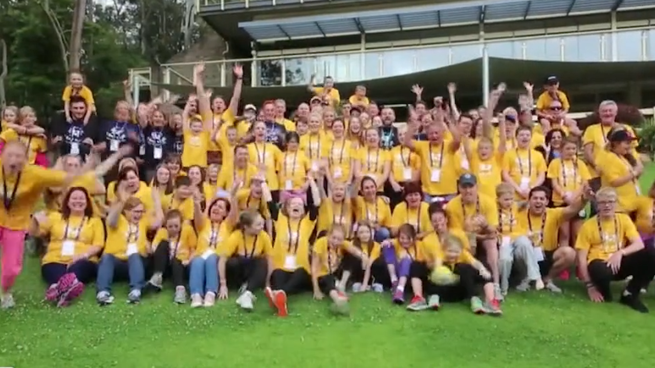 Winners of a charity raffle have been decided by cow poo at a park in Blacktown.