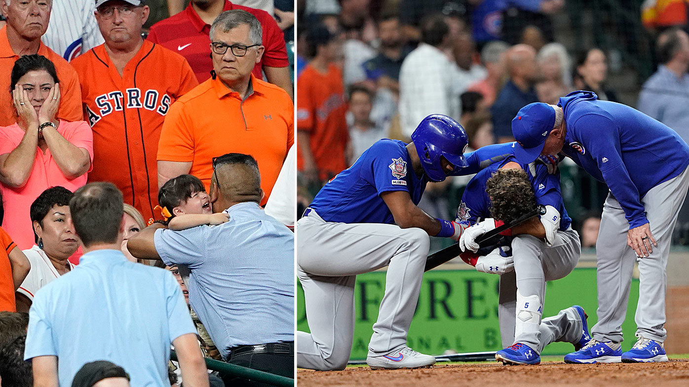 MLB news: Albert Almora Jr line drive foul hits young girl in stands