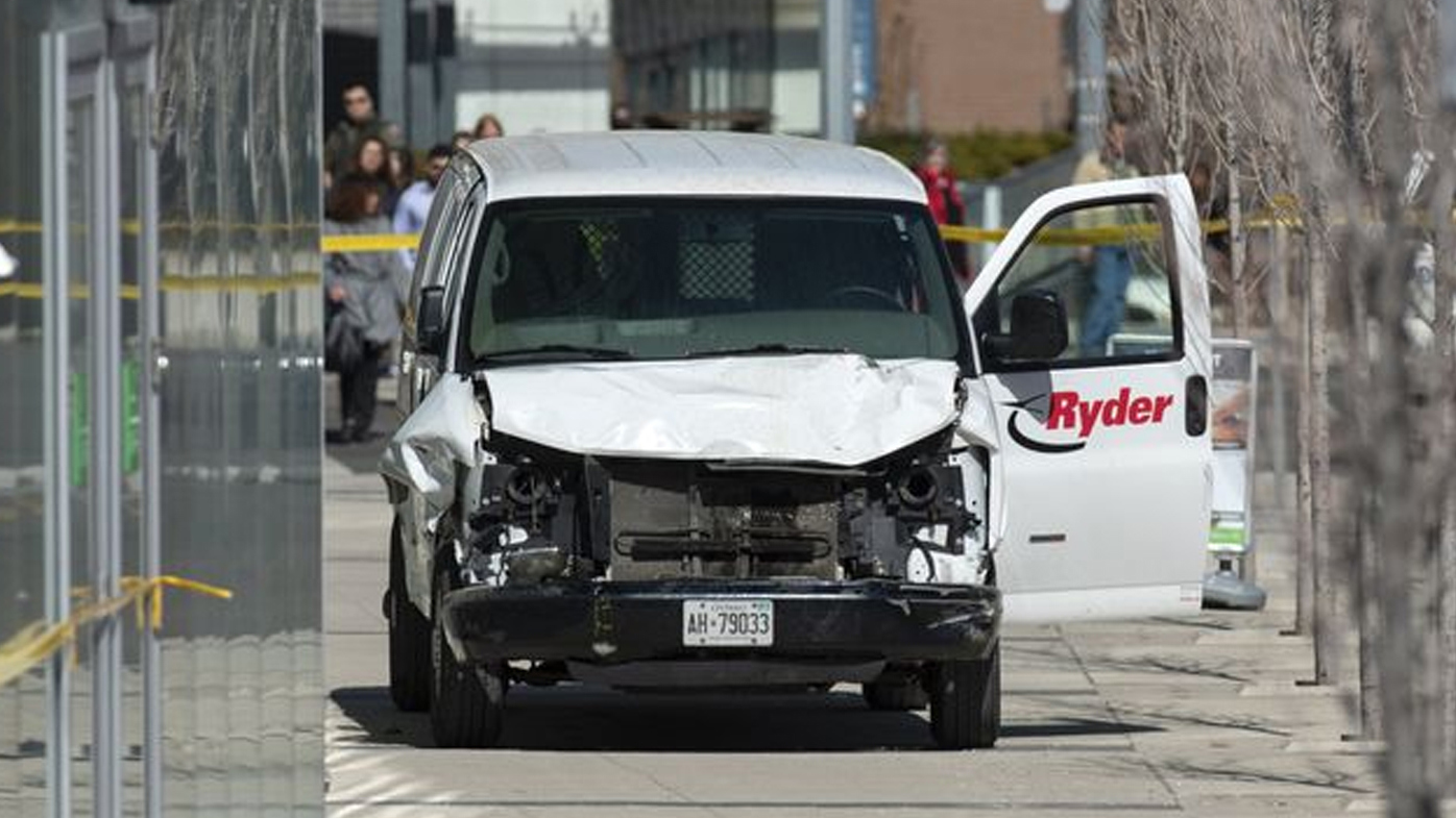 Rental van attack Toronto