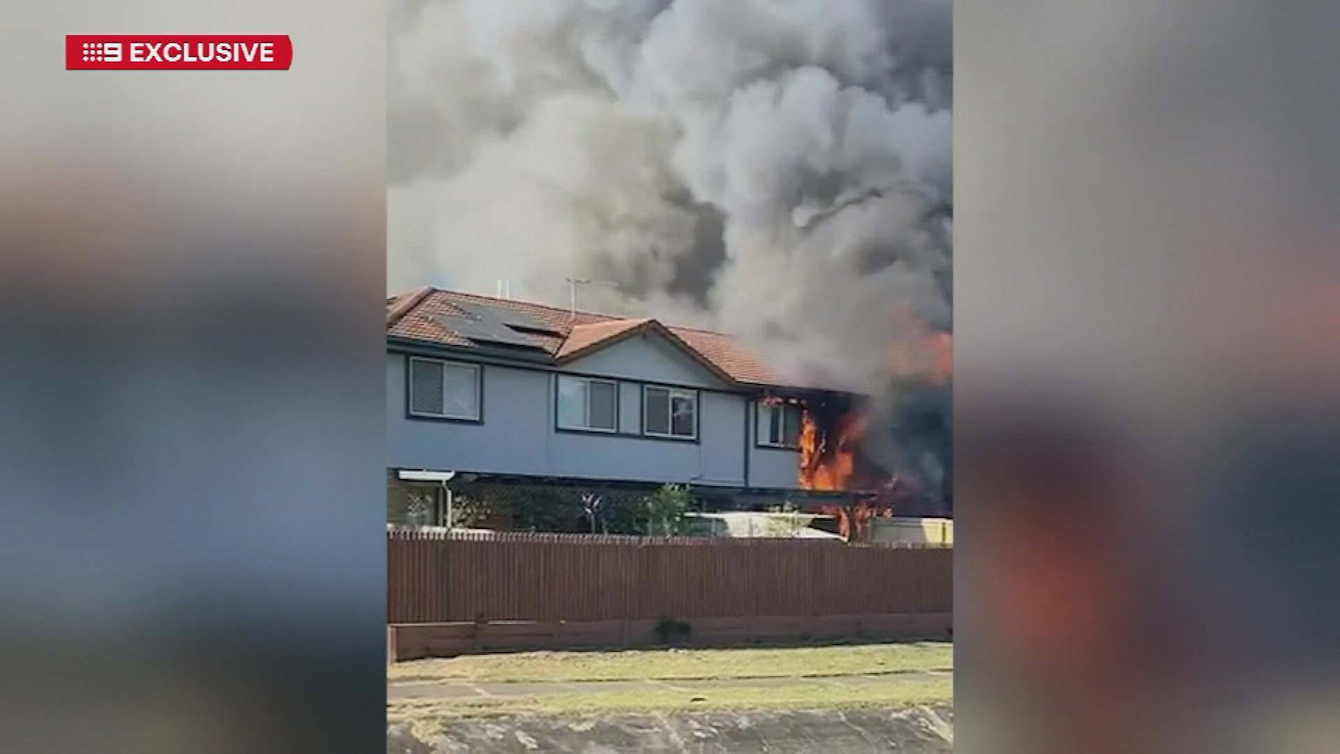 A young girl has died and a woman in her 30s is unaccounted for after flames tore through a row of townhouses east of BrisbaneRaven Rodgers-Talk, eight, was tragically killed in the fire and the family babysitter Stephanie Ryan is still missing following the horrific blaze, 9News can confirm.
9News understands Raven's parents, Matthew Glen Rodgers-Talk and Chloe Louise Rodgers-Falk, were in Ballina in NSW at the time of the fire.