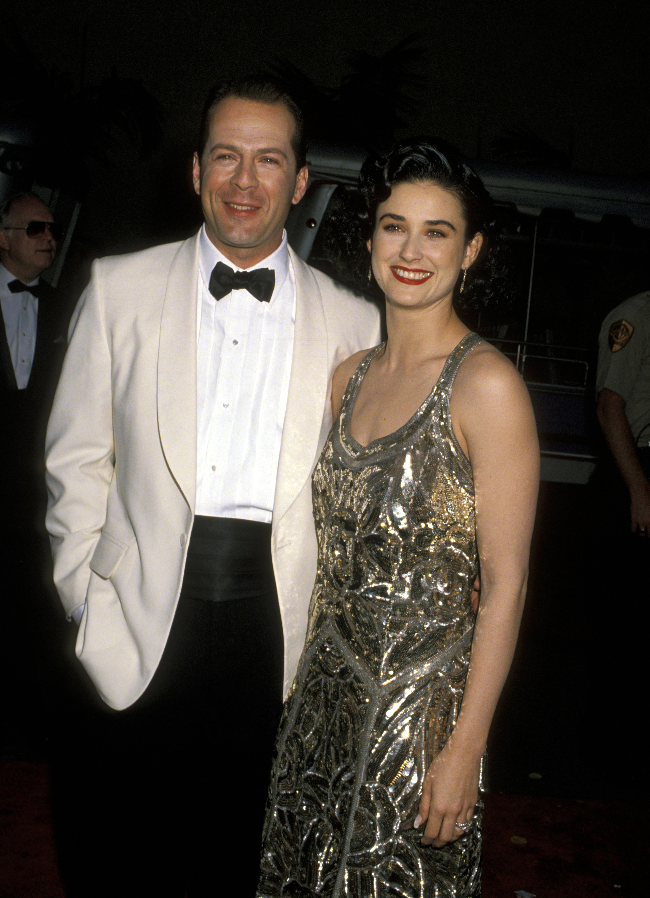 Bruce Willis And Demi Moore.