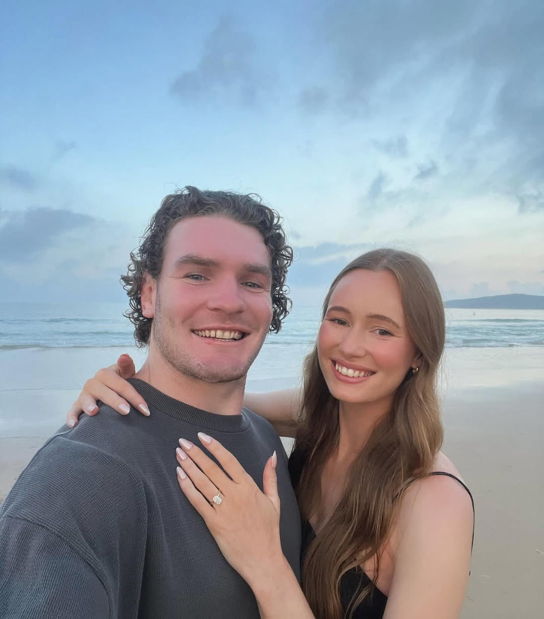 Liam Martin penrith NRL star engaged
