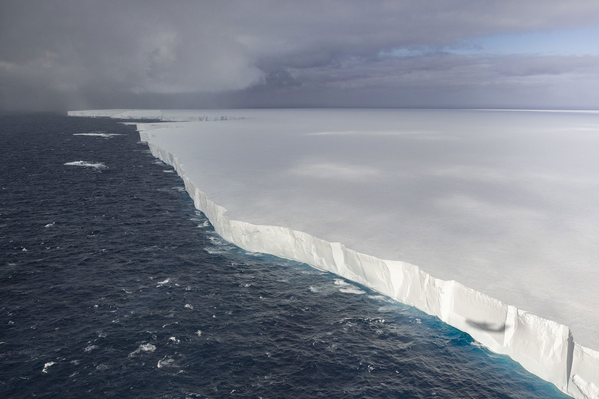 The world's biggest iceberg, A23a, has broken up