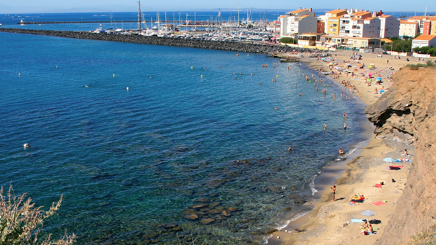 nude on the beach of cap dagde