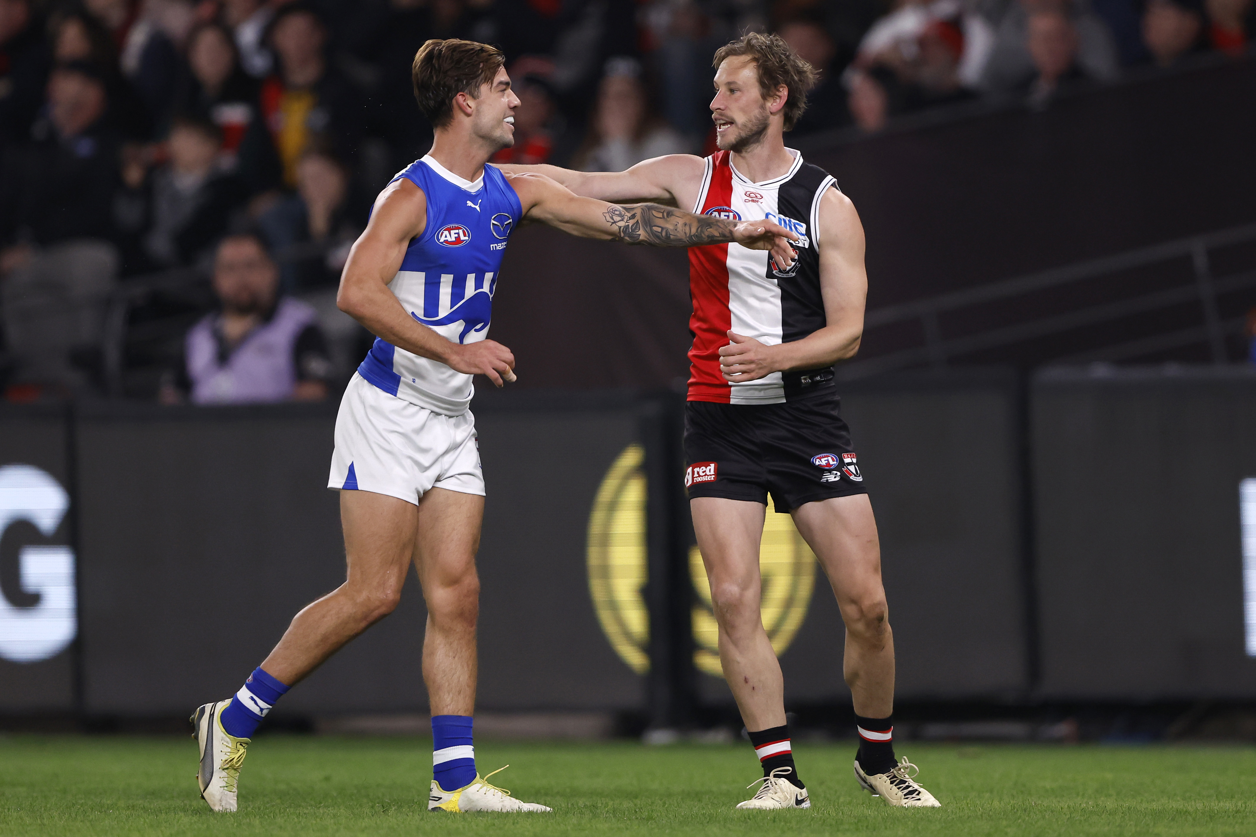 Simpkin was quick to give it to Webster.