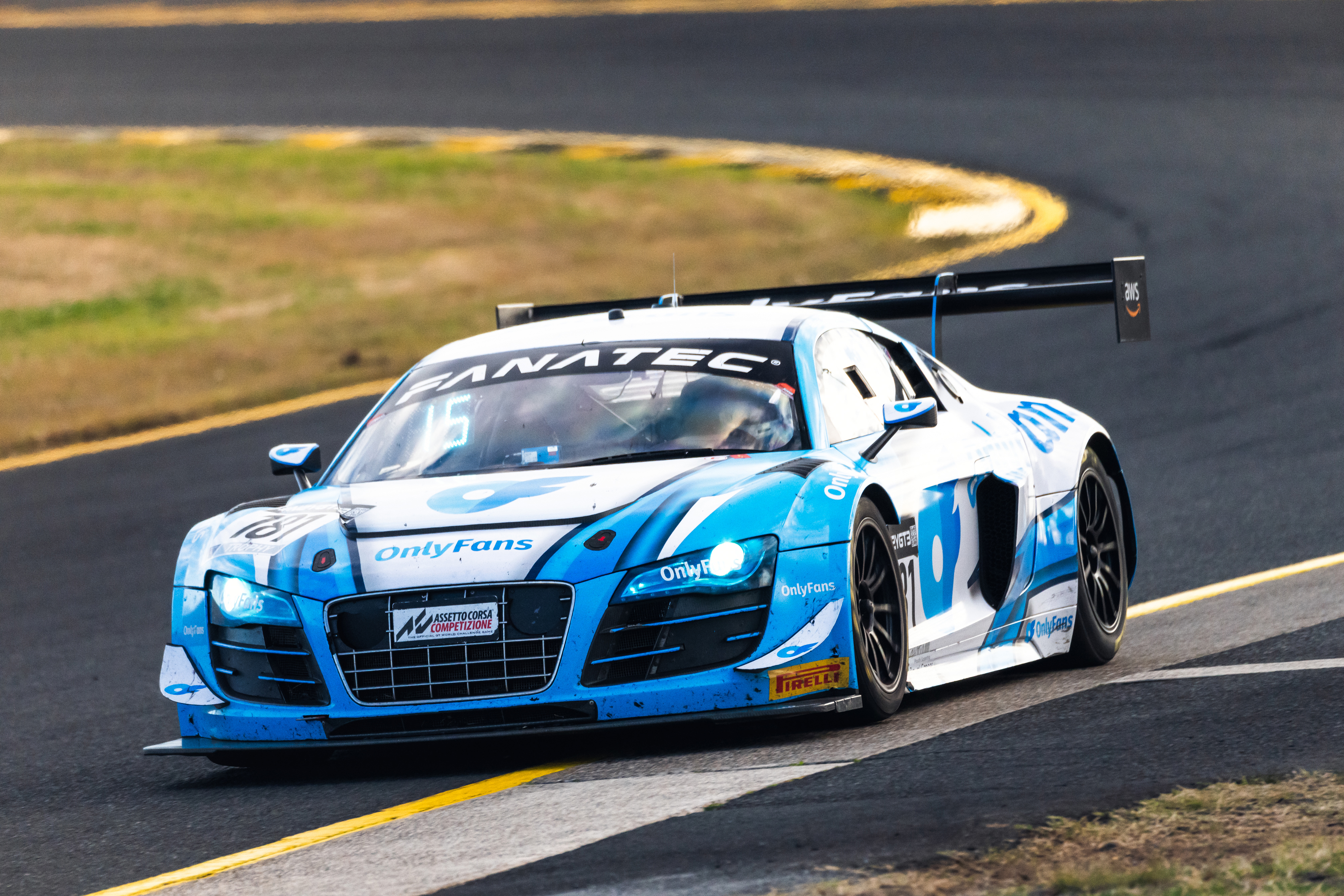 Renee Gracie in her Audi R8 LMS GT3.