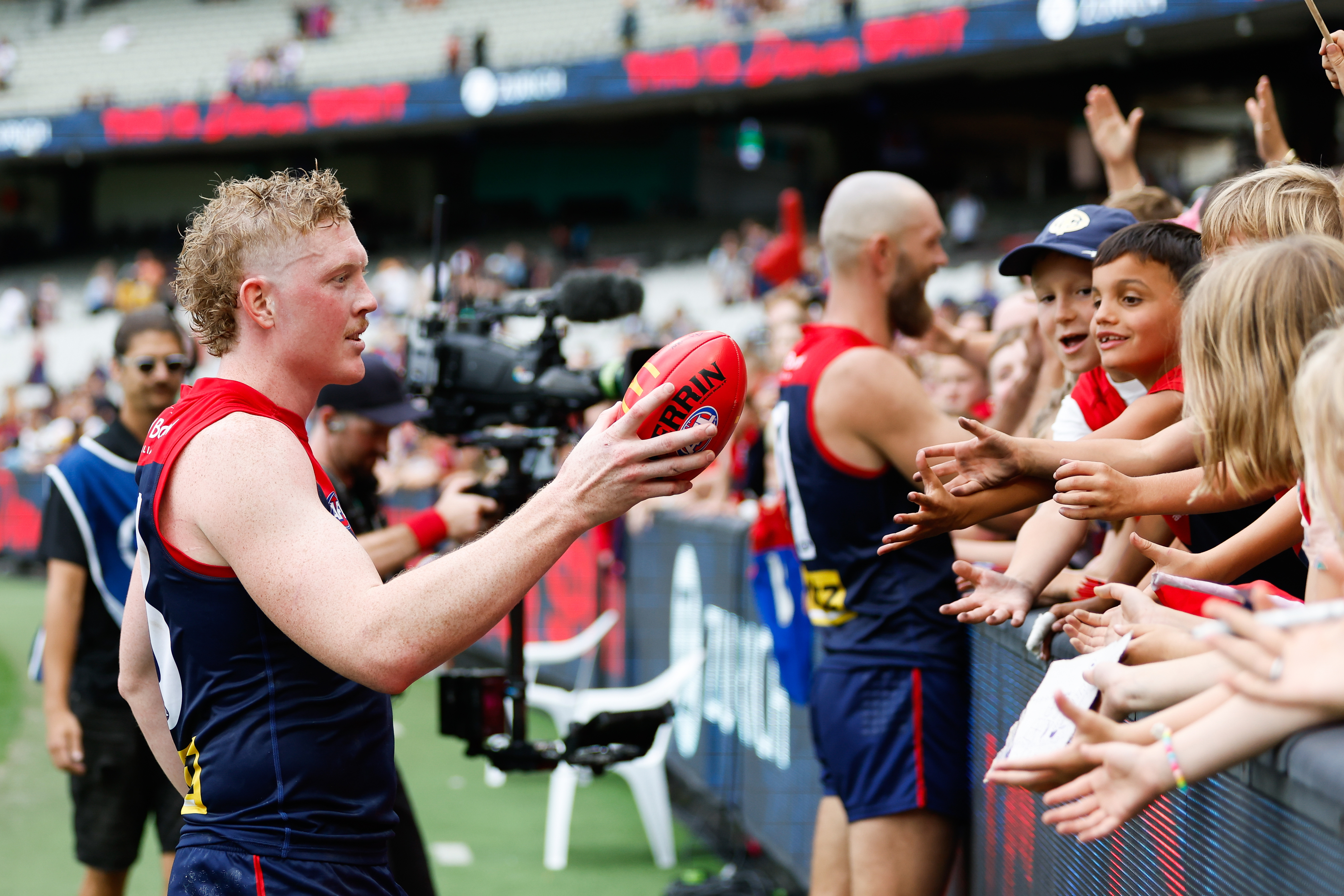 Max Gawn says Clayton Oliver is earning the respect of his teammates back.
