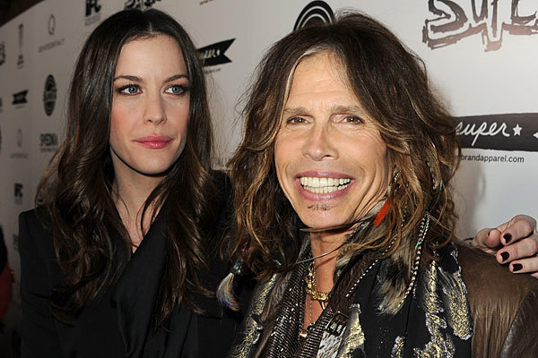 Steve Tyler and Liv Tyler