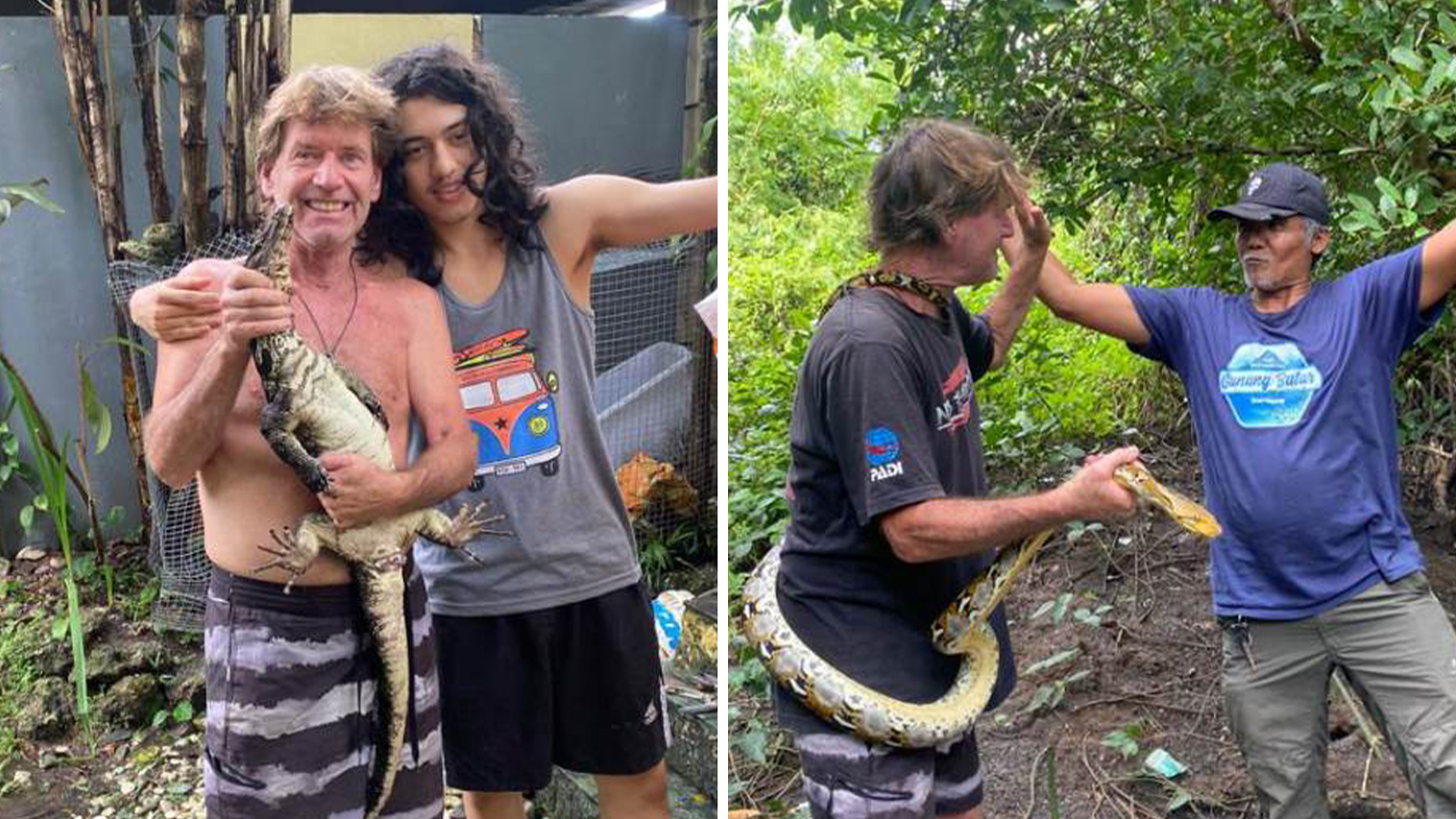 Patrick Duffey relocated to Bali with his son in 2020, and have encountered a fair few wild animals since.
