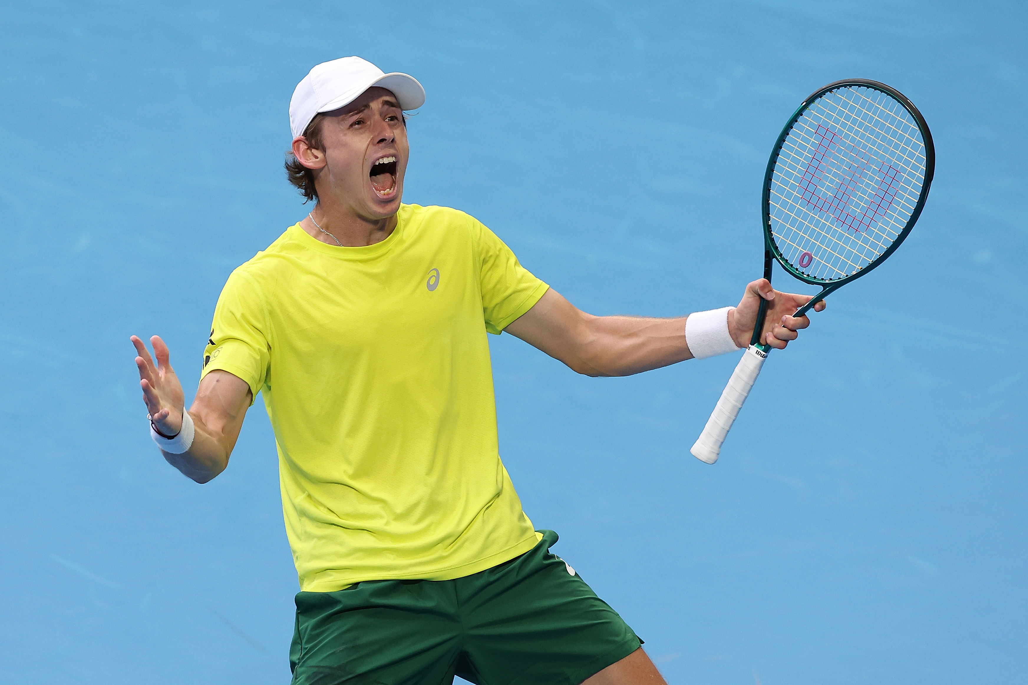 Alex de Minaur of Team Australia.