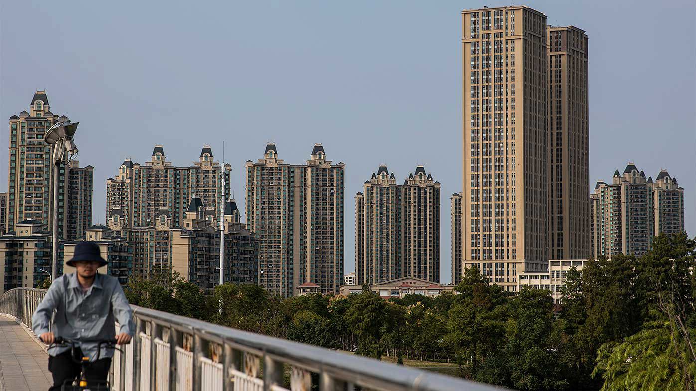 Evergrande, China's largest property developer, is facing a liquidity crisis with total debts of around A$400 billion.