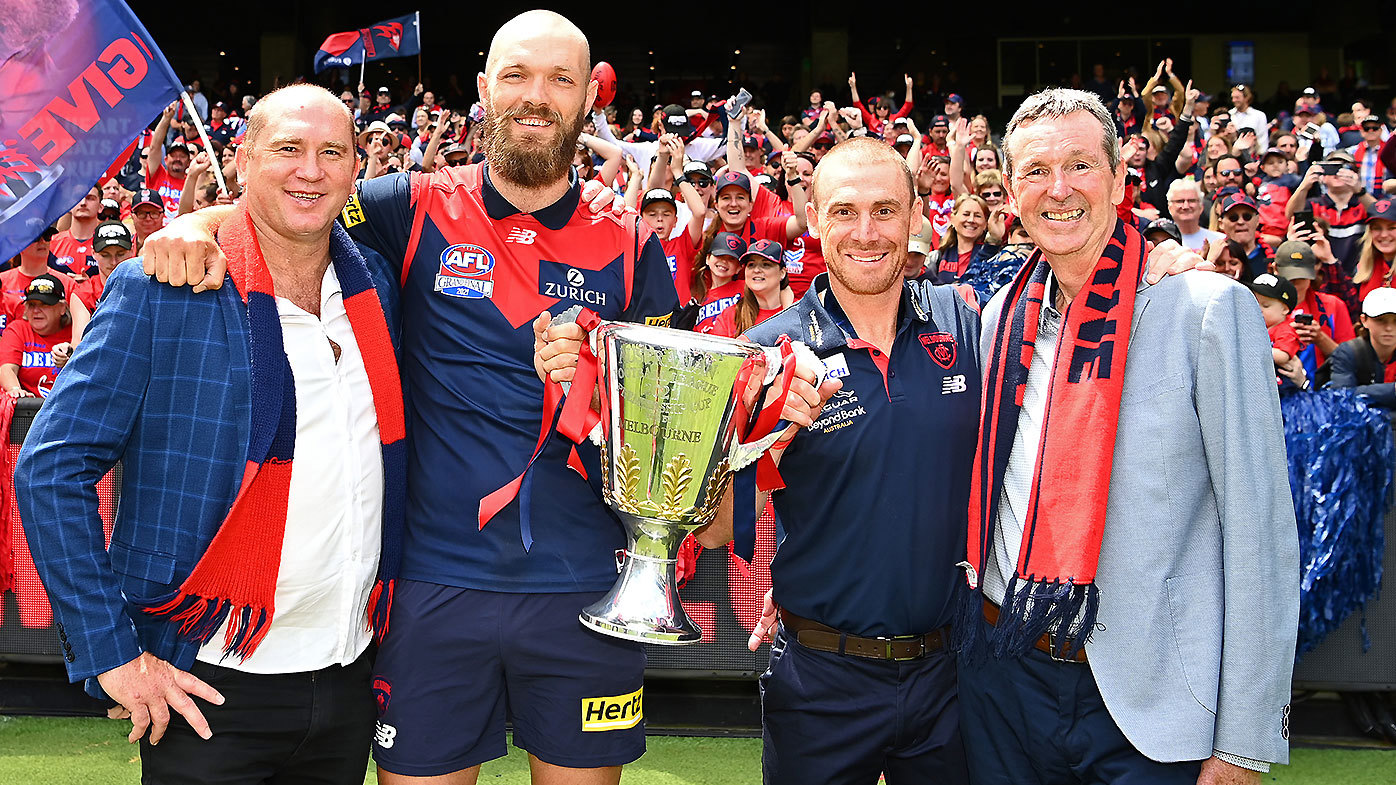 David Neitz, Max Gawn, Simon Goodwin and Neale Daniher