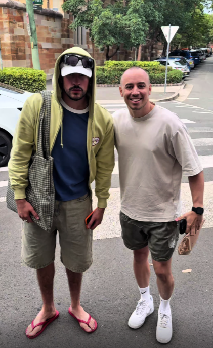 Bad Bunny spotted in Sydney 