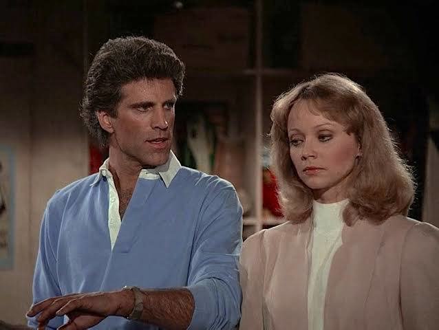 Ted Danson and Shelley Long in Cheers