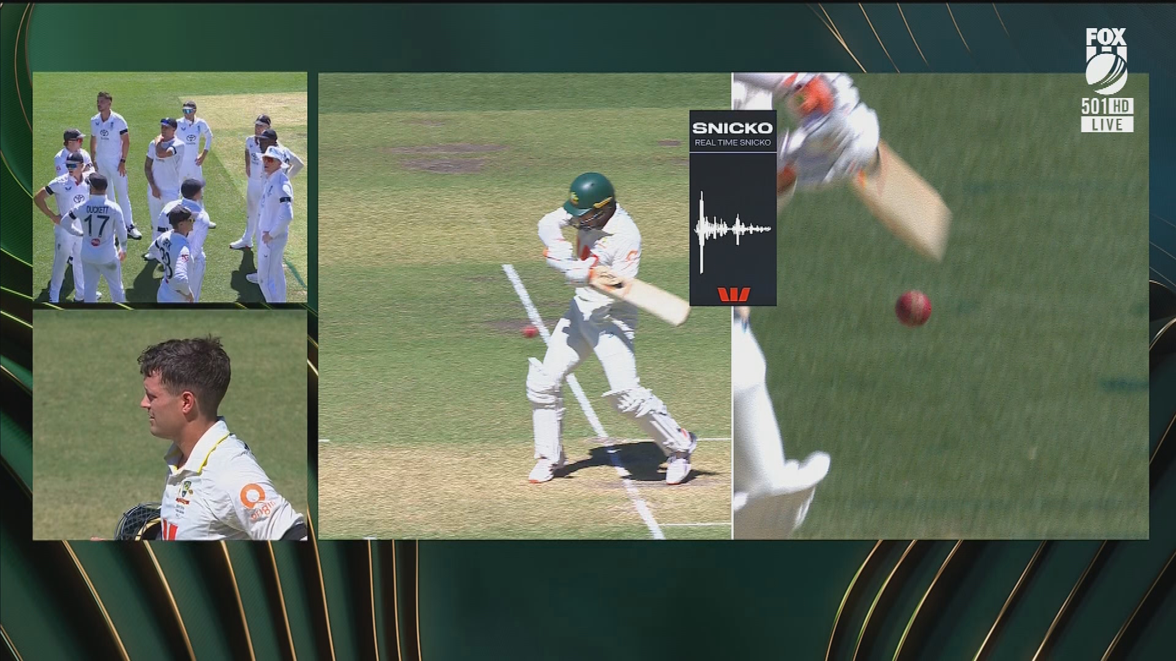 England has review returned after Carey DRS howler