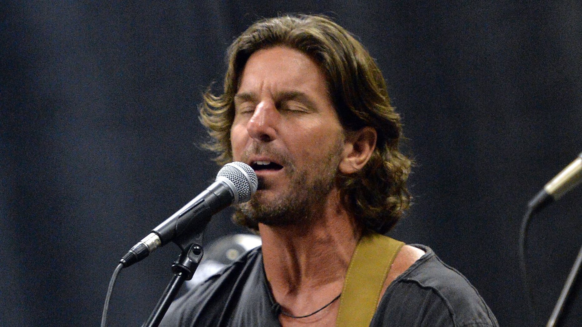 Songwriter Brett James sings during a rehearsal for a performance with the Boston Pops on May 21, 2013, in Nashville, Tennessee.