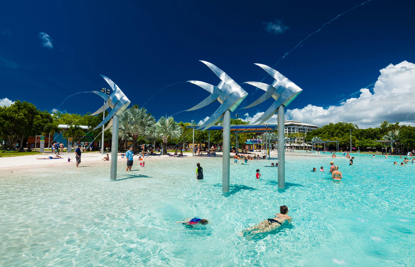 Cairns swimming lagoon on the Esplanade