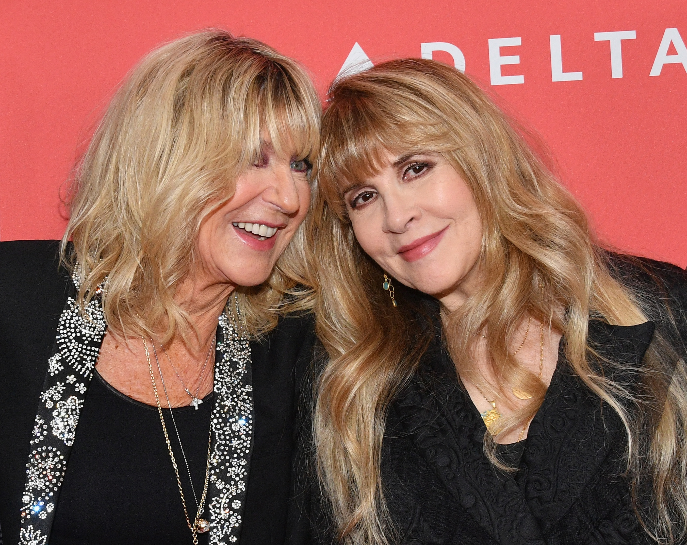Christine McVie and Stevie Nicks attend MusiCares Person of the Year honoring Fleetwood Mac at Radio City Music Hall on January 26, 2018 in New York City.