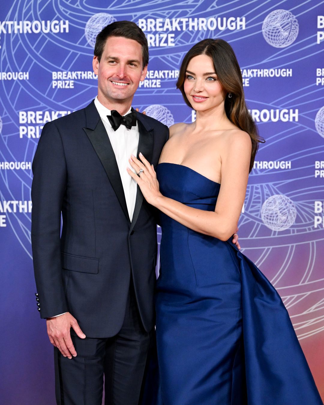 Evan Spiegel and Miranda Kerr