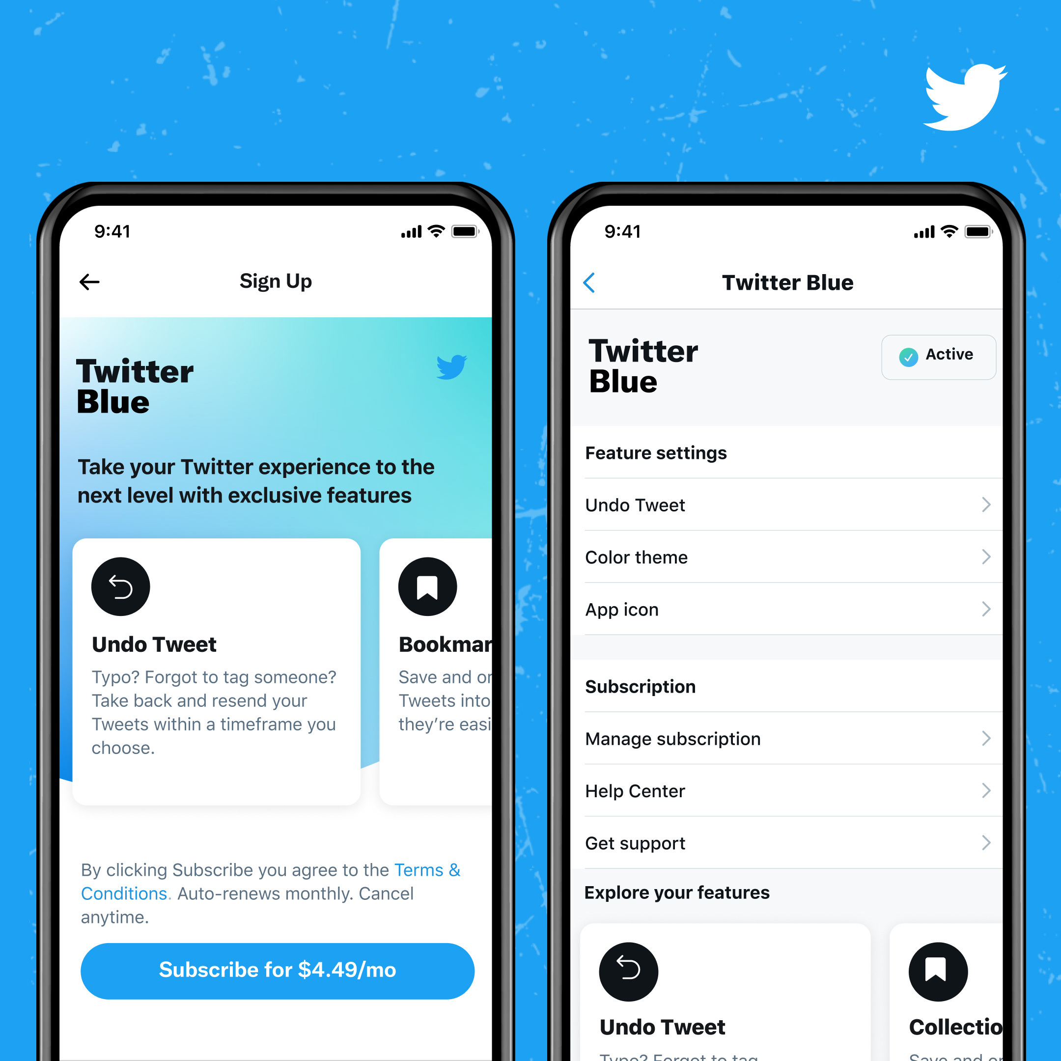 Twitter Blue will cost AU$4.49 a month, and is being tested in Australia and Canada.