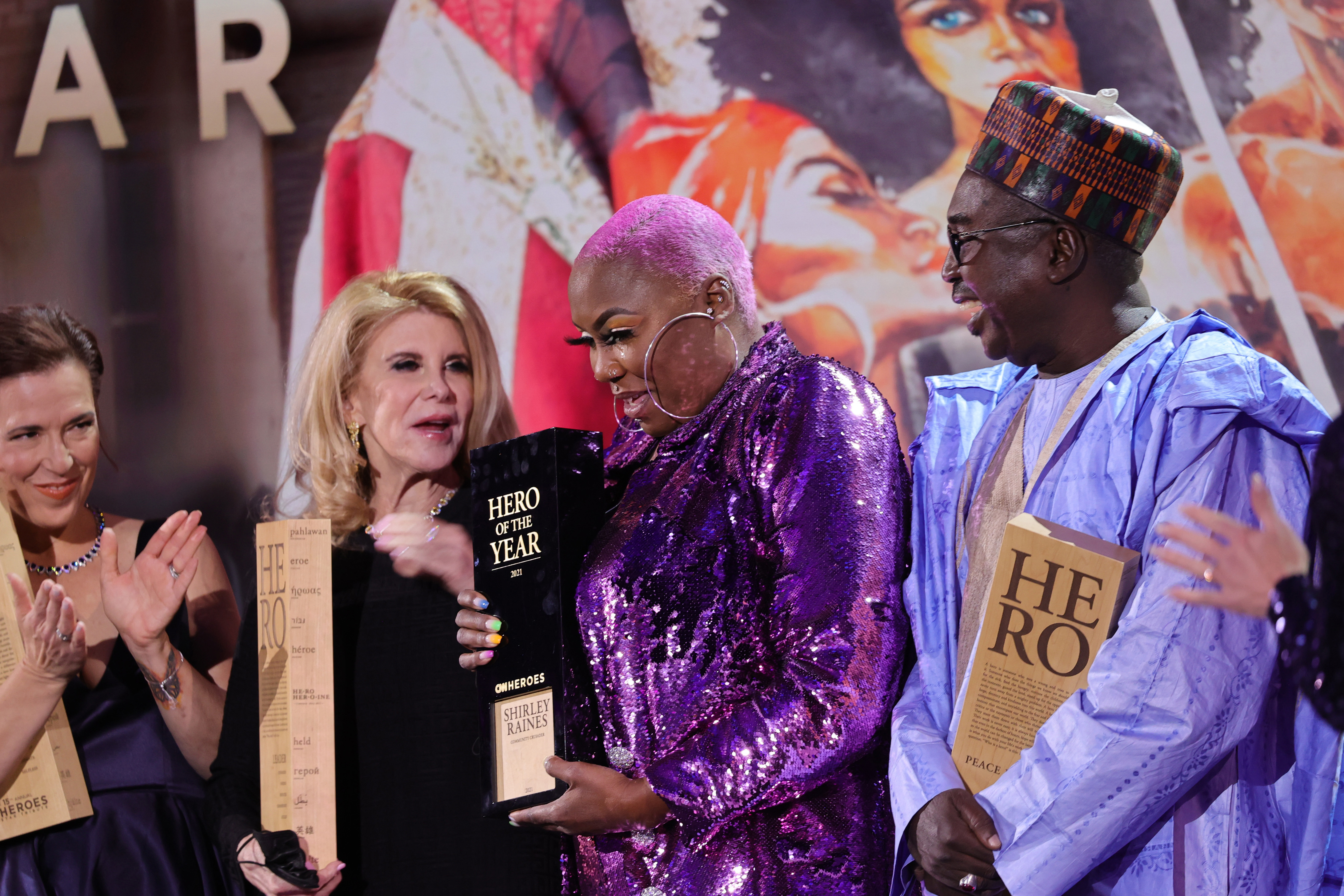 Shirley Raines, Ms Shirley, beauty 2 the Streetz, awarded the CNN Heroes award in 2021