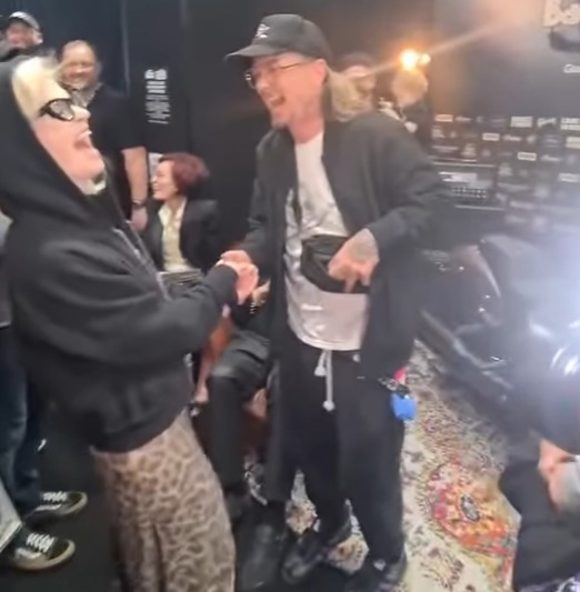 kelly osbourne gets engaged to sid wilson at father ozzy osbourne gig