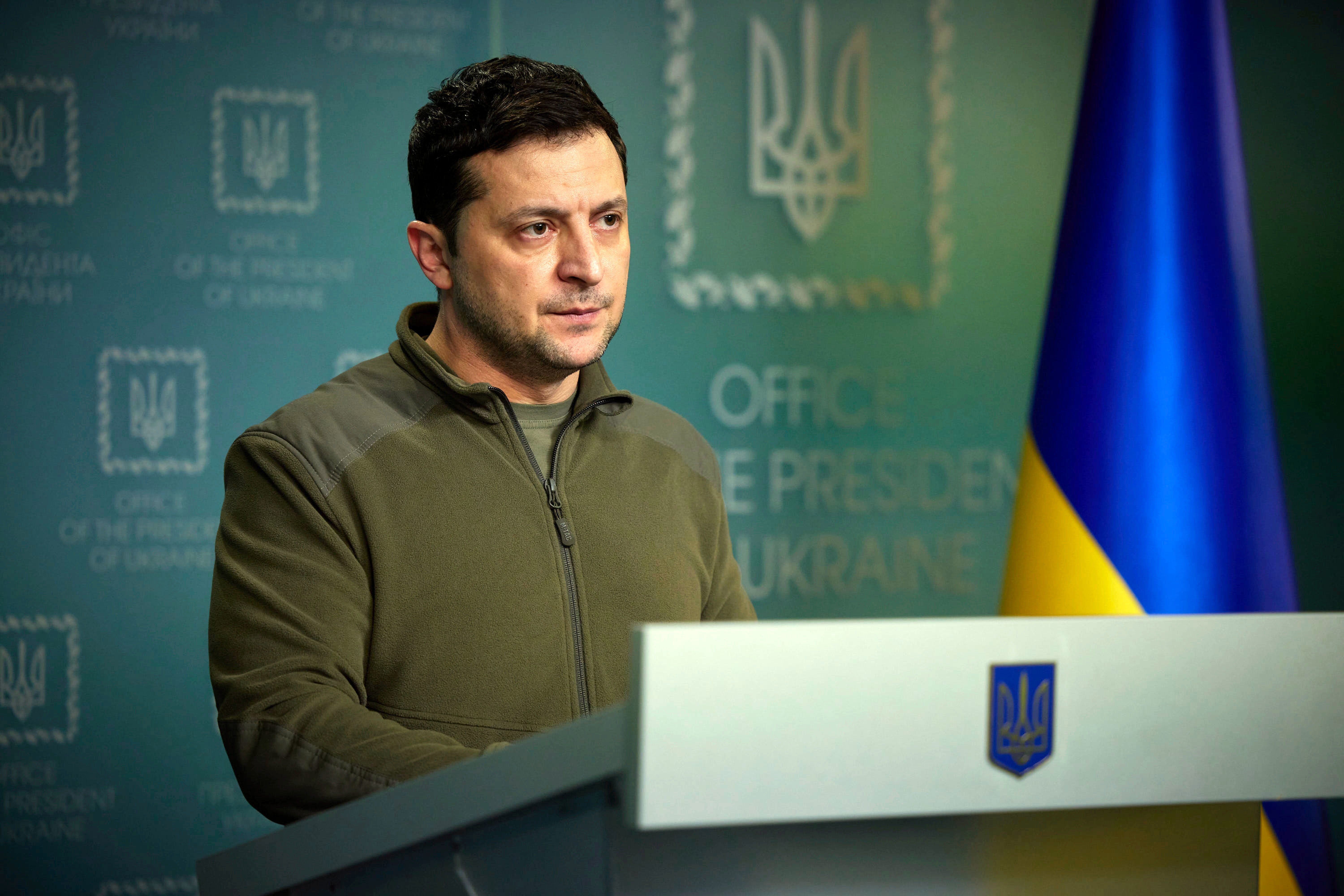 Ukrainian President Volodymyr Zelenskyy