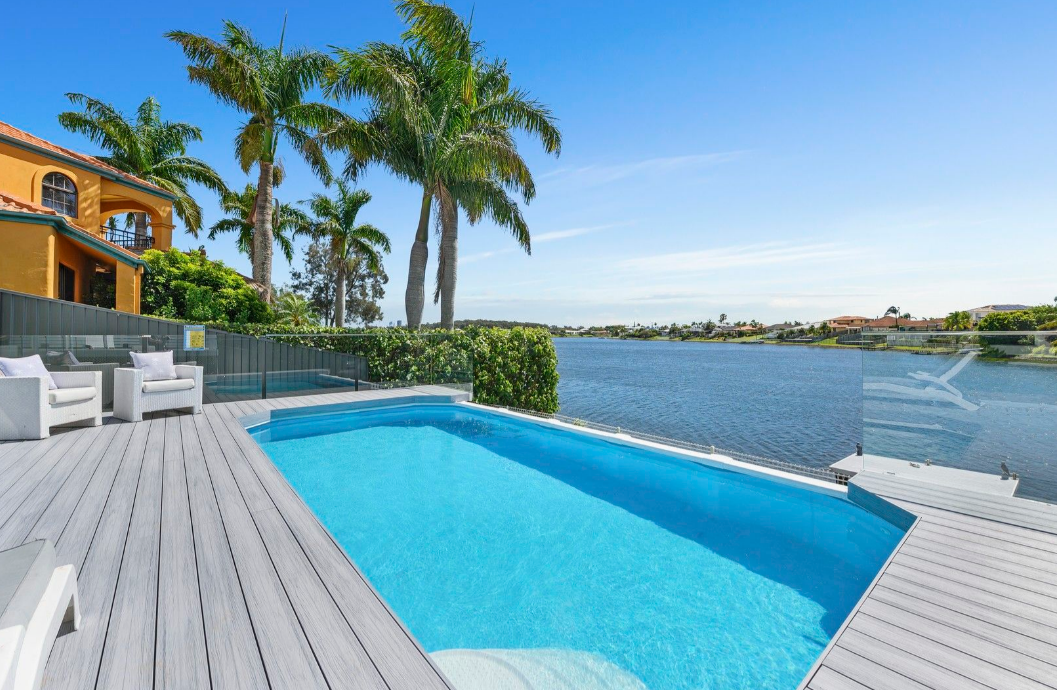 Waterfront property for sale in Australia.