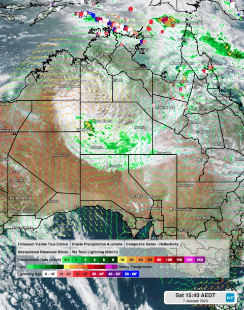 At the end of last week ex-tropical cyclone Ellie continued its slow, relentless march, making its way across southern parts of the Northern Territory. 
